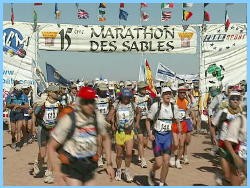 Start beim marathon des sables